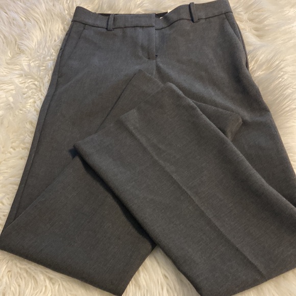 Ann Taylor The Madison Trouser Pants size 0 brand new with tag color dark gray - Picture 12 of 12